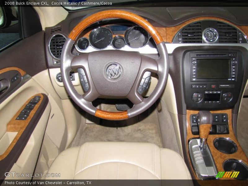 Cocoa Metallic / Cashmere/Cocoa 2008 Buick Enclave CXL