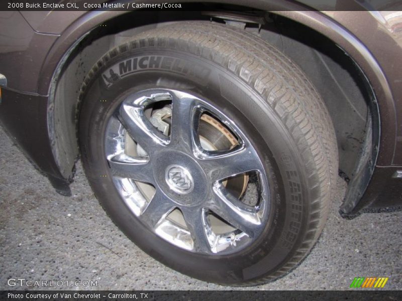 Cocoa Metallic / Cashmere/Cocoa 2008 Buick Enclave CXL