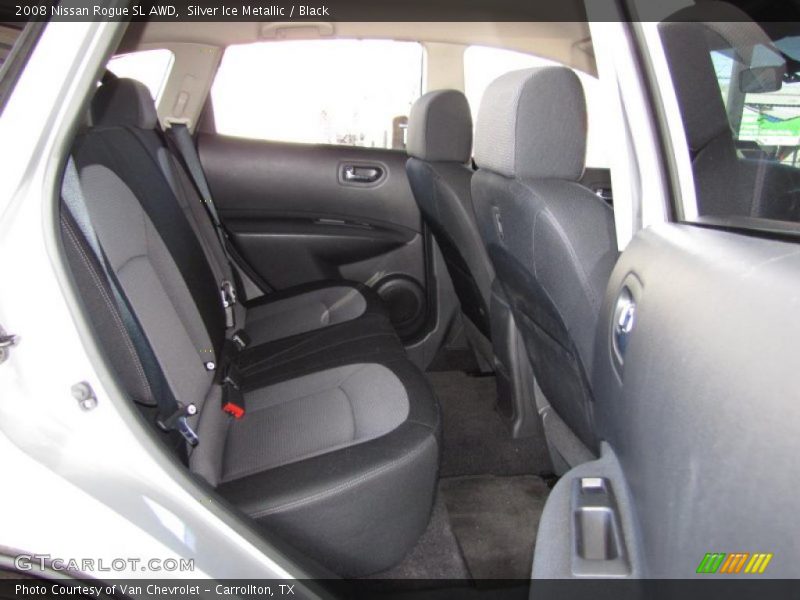Silver Ice Metallic / Black 2008 Nissan Rogue SL AWD