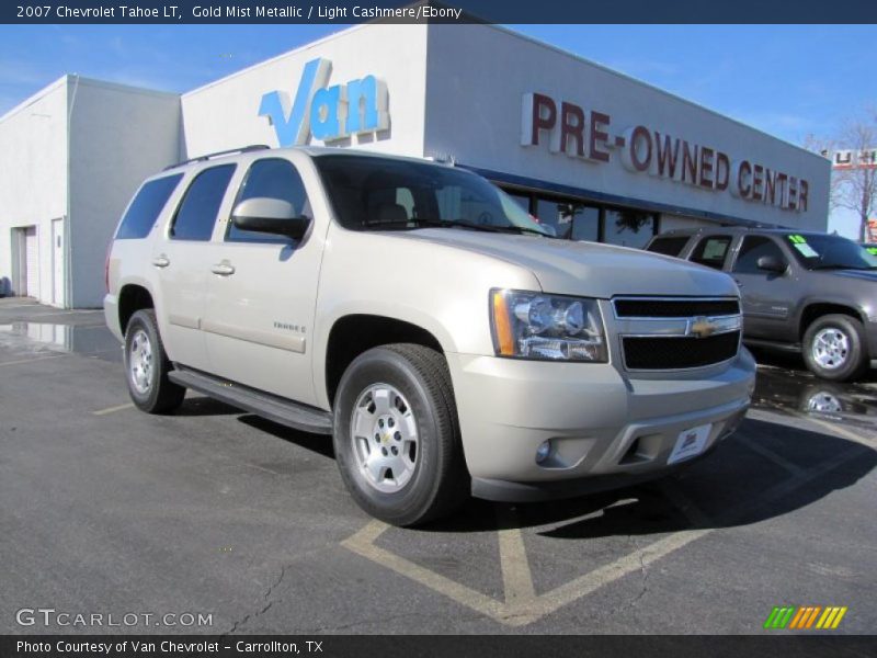 Gold Mist Metallic / Light Cashmere/Ebony 2007 Chevrolet Tahoe LT