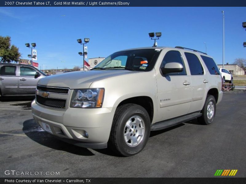 Gold Mist Metallic / Light Cashmere/Ebony 2007 Chevrolet Tahoe LT