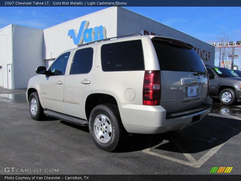 Gold Mist Metallic / Light Cashmere/Ebony 2007 Chevrolet Tahoe LT