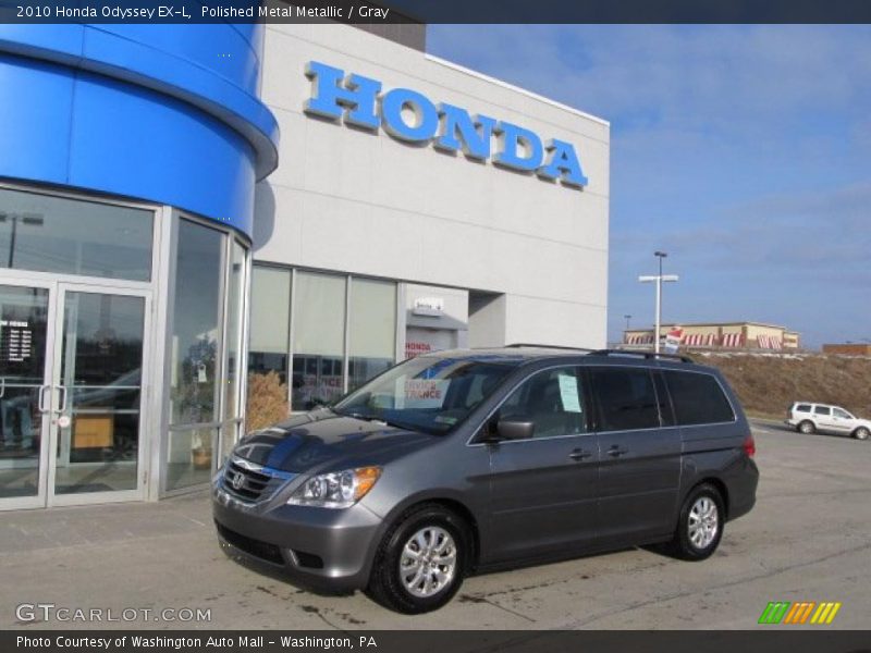 Polished Metal Metallic / Gray 2010 Honda Odyssey EX-L