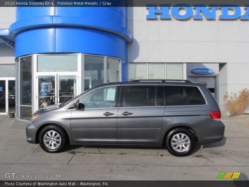 Polished Metal Metallic / Gray 2010 Honda Odyssey EX-L