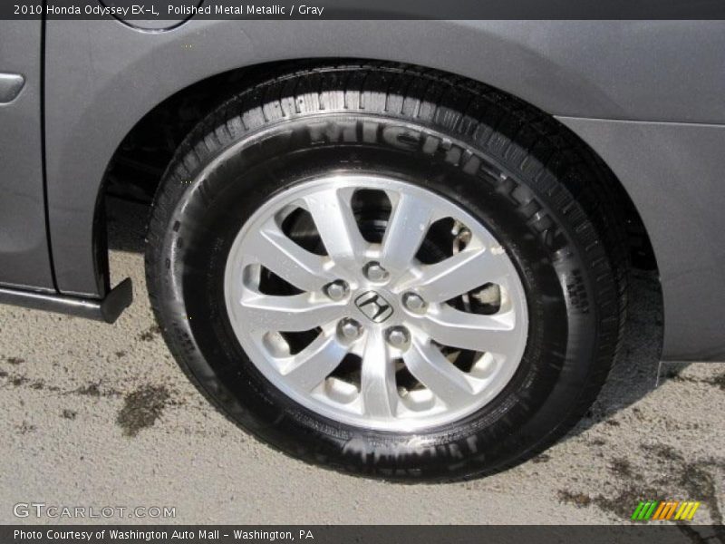 Polished Metal Metallic / Gray 2010 Honda Odyssey EX-L