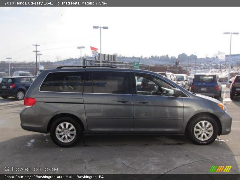 Polished Metal Metallic / Gray 2010 Honda Odyssey EX-L