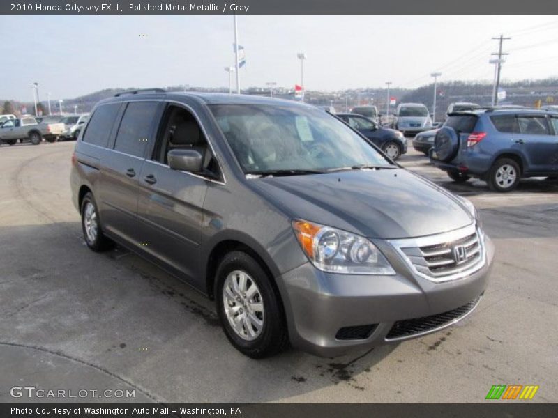 Polished Metal Metallic / Gray 2010 Honda Odyssey EX-L