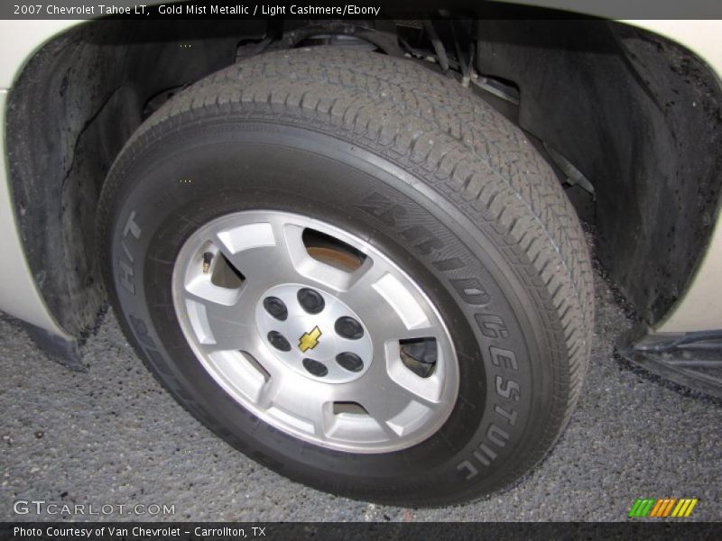 Gold Mist Metallic / Light Cashmere/Ebony 2007 Chevrolet Tahoe LT