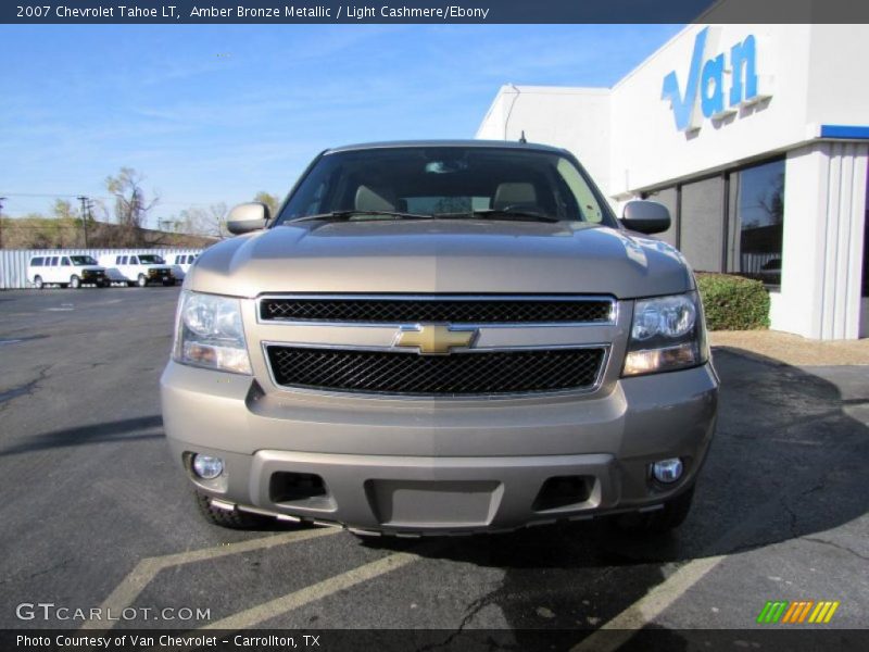 Amber Bronze Metallic / Light Cashmere/Ebony 2007 Chevrolet Tahoe LT