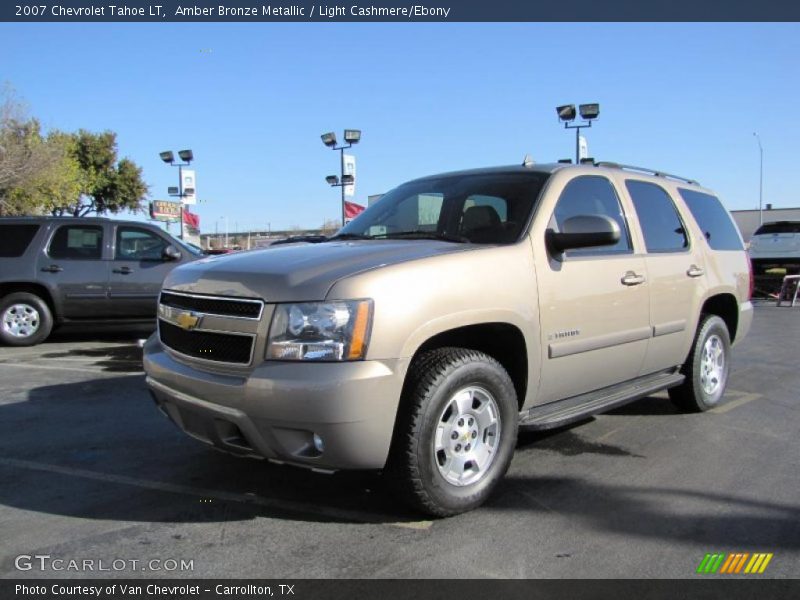 Amber Bronze Metallic / Light Cashmere/Ebony 2007 Chevrolet Tahoe LT
