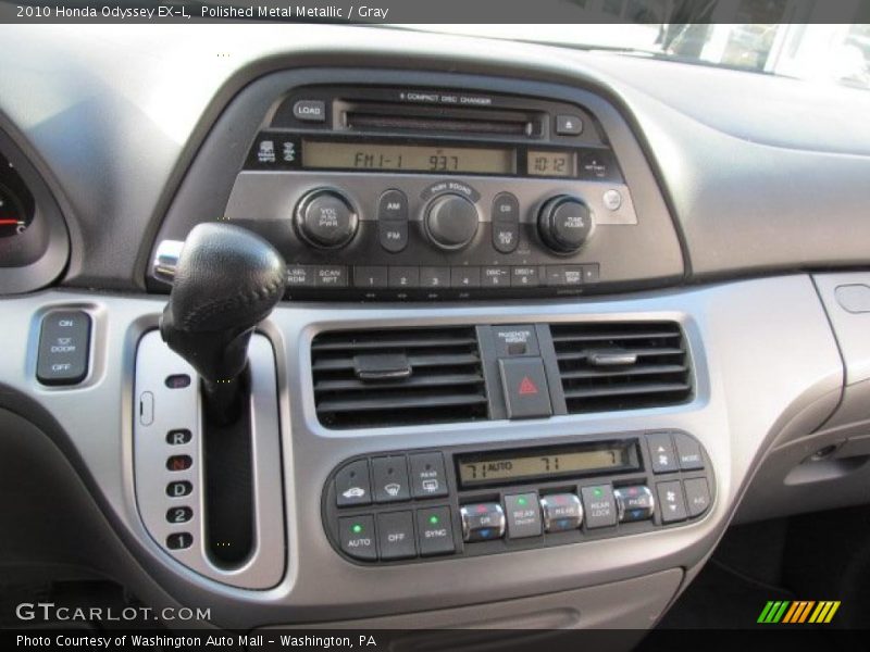 Polished Metal Metallic / Gray 2010 Honda Odyssey EX-L