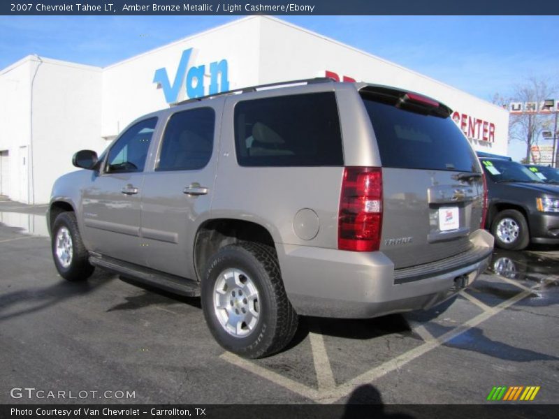 Amber Bronze Metallic / Light Cashmere/Ebony 2007 Chevrolet Tahoe LT