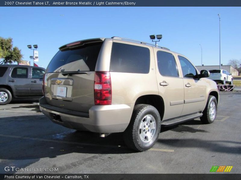Amber Bronze Metallic / Light Cashmere/Ebony 2007 Chevrolet Tahoe LT