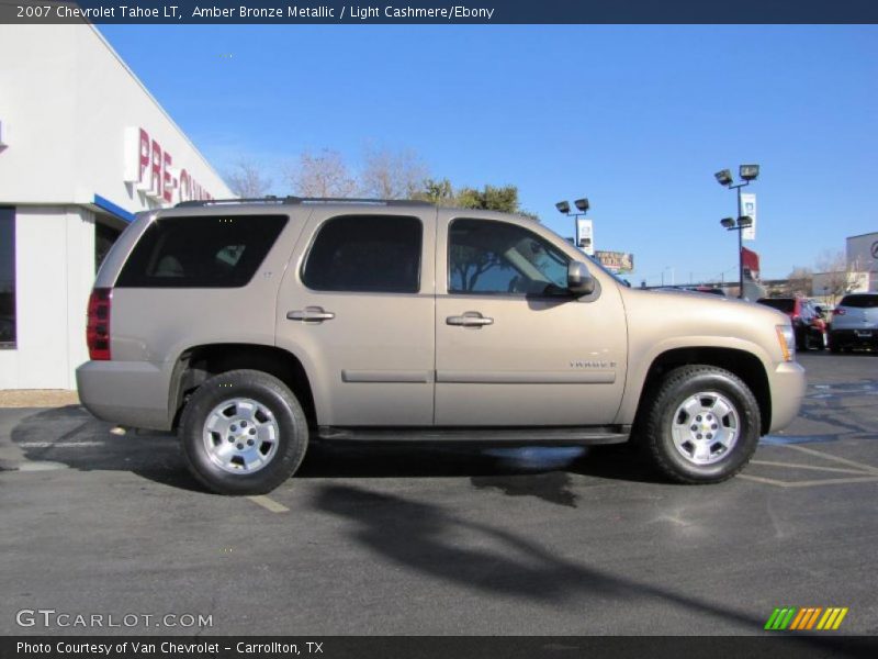 Amber Bronze Metallic / Light Cashmere/Ebony 2007 Chevrolet Tahoe LT