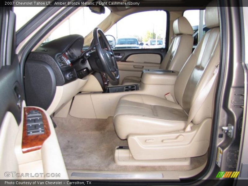 Amber Bronze Metallic / Light Cashmere/Ebony 2007 Chevrolet Tahoe LT