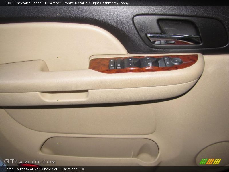 Amber Bronze Metallic / Light Cashmere/Ebony 2007 Chevrolet Tahoe LT