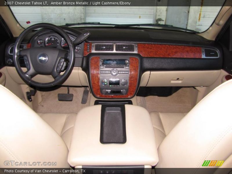 Amber Bronze Metallic / Light Cashmere/Ebony 2007 Chevrolet Tahoe LT