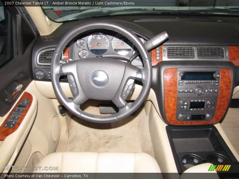 Amber Bronze Metallic / Light Cashmere/Ebony 2007 Chevrolet Tahoe LT