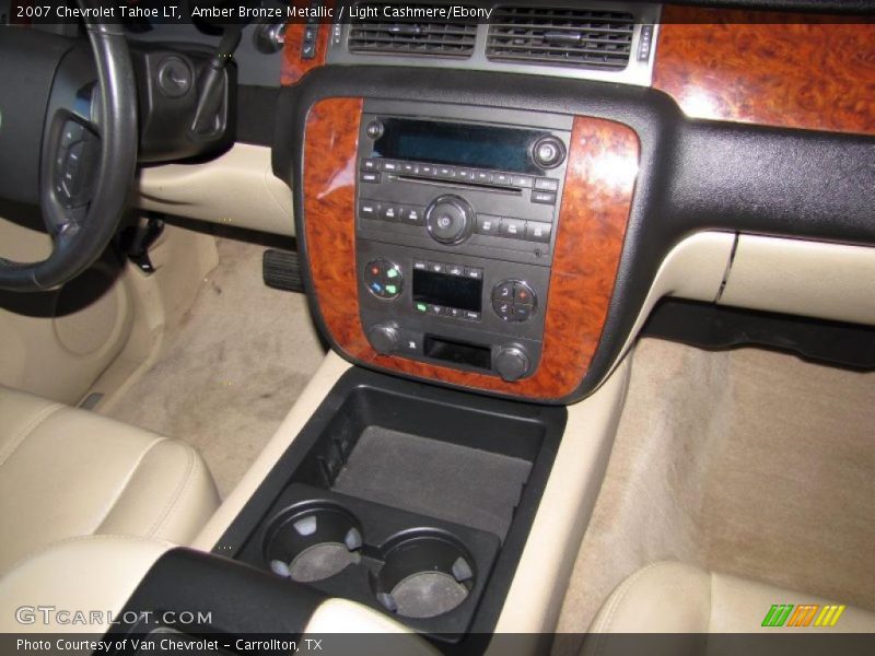 Amber Bronze Metallic / Light Cashmere/Ebony 2007 Chevrolet Tahoe LT