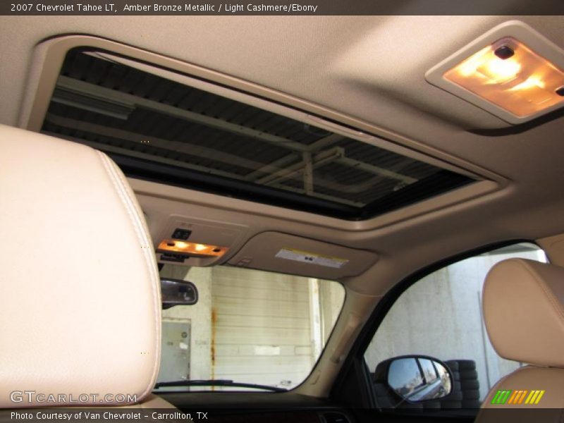 Amber Bronze Metallic / Light Cashmere/Ebony 2007 Chevrolet Tahoe LT