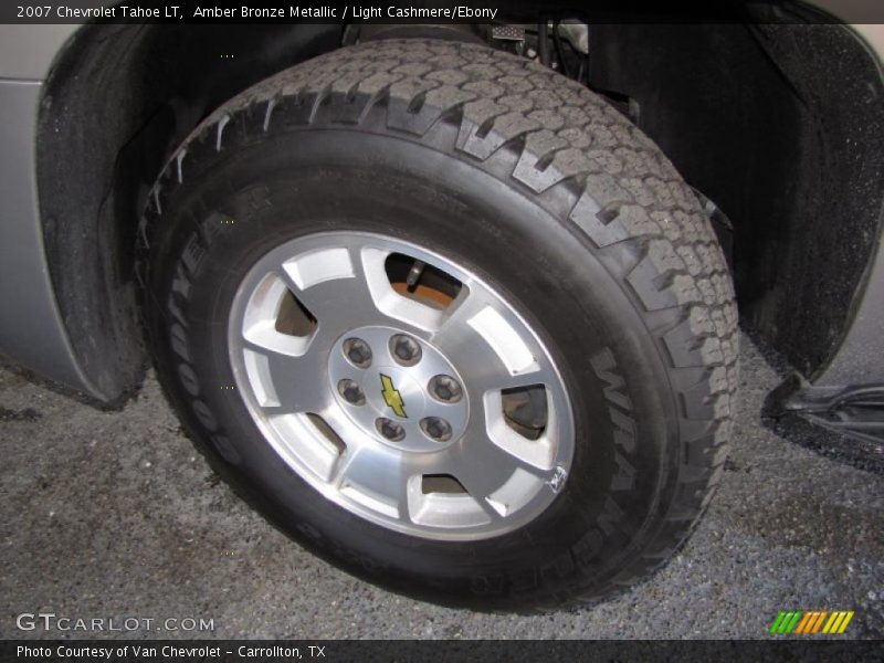 Amber Bronze Metallic / Light Cashmere/Ebony 2007 Chevrolet Tahoe LT