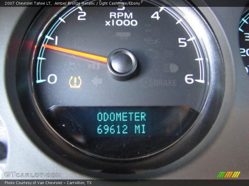Amber Bronze Metallic / Light Cashmere/Ebony 2007 Chevrolet Tahoe LT