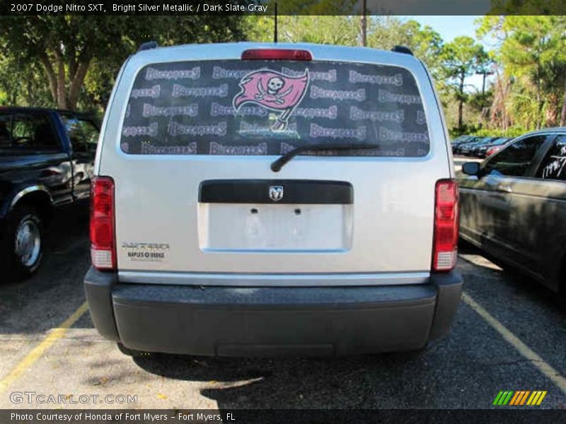 Bright Silver Metallic / Dark Slate Gray 2007 Dodge Nitro SXT