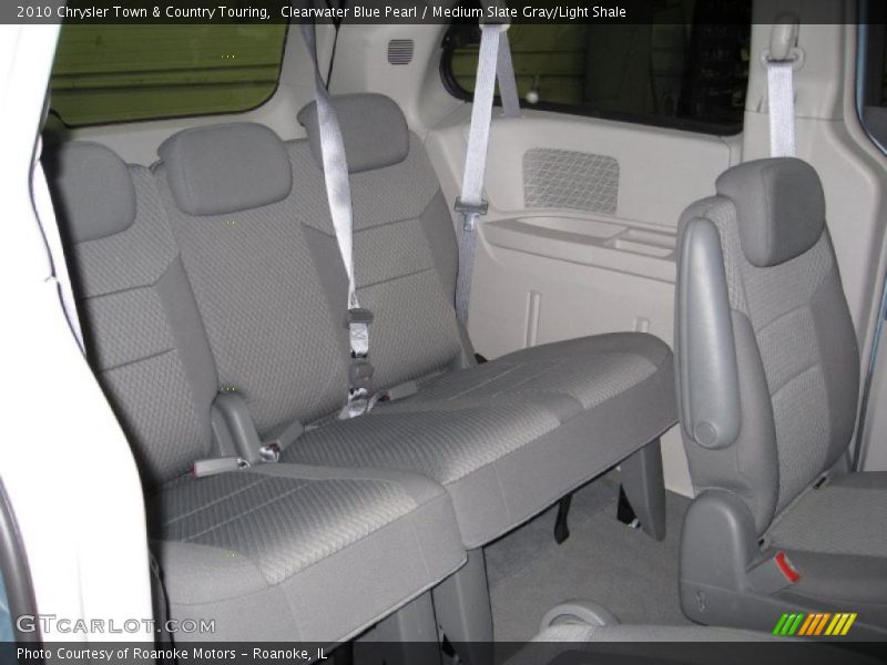 Clearwater Blue Pearl / Medium Slate Gray/Light Shale 2010 Chrysler Town & Country Touring