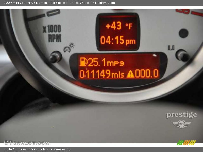 Hot Chocolate / Hot Chocolate Leather/Cloth 2009 Mini Cooper S Clubman