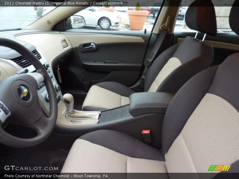 Imperial Blue Metallic / Cocoa/Cashmere 2011 Chevrolet Malibu LS