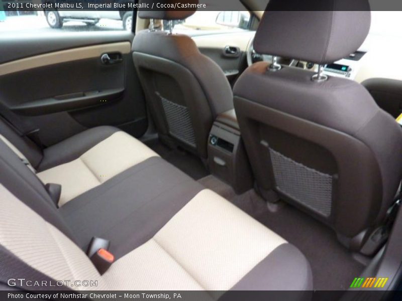 Imperial Blue Metallic / Cocoa/Cashmere 2011 Chevrolet Malibu LS