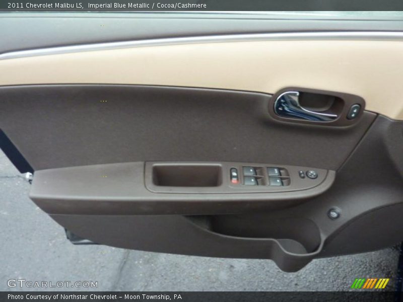 Imperial Blue Metallic / Cocoa/Cashmere 2011 Chevrolet Malibu LS
