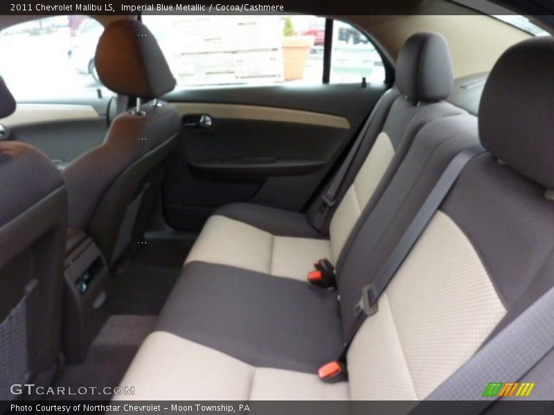Imperial Blue Metallic / Cocoa/Cashmere 2011 Chevrolet Malibu LS