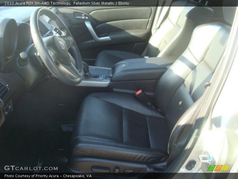 Palladium Silver Metallic / Ebony 2010 Acura RDX SH-AWD Technology