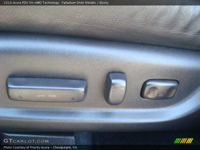 Palladium Silver Metallic / Ebony 2010 Acura RDX SH-AWD Technology