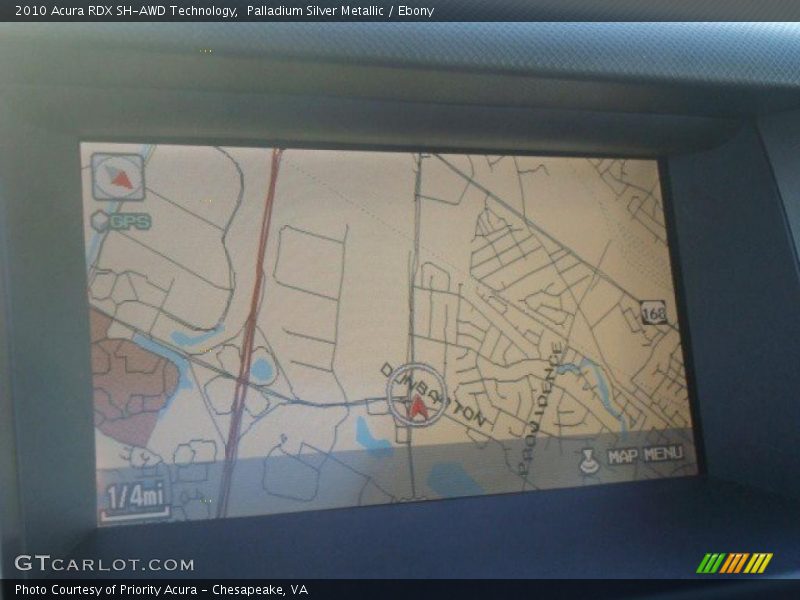 Navigation of 2010 RDX SH-AWD Technology