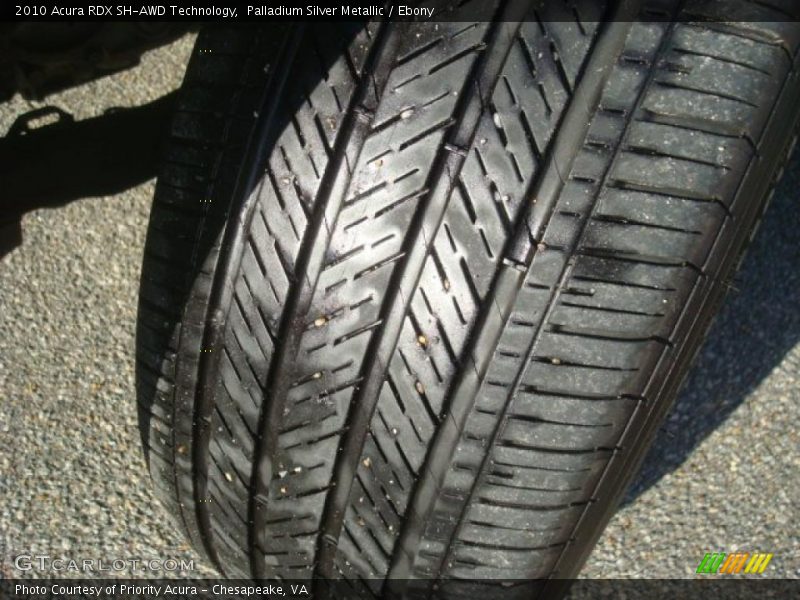 Palladium Silver Metallic / Ebony 2010 Acura RDX SH-AWD Technology