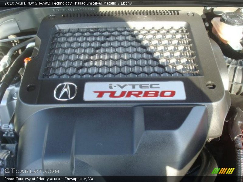 Palladium Silver Metallic / Ebony 2010 Acura RDX SH-AWD Technology