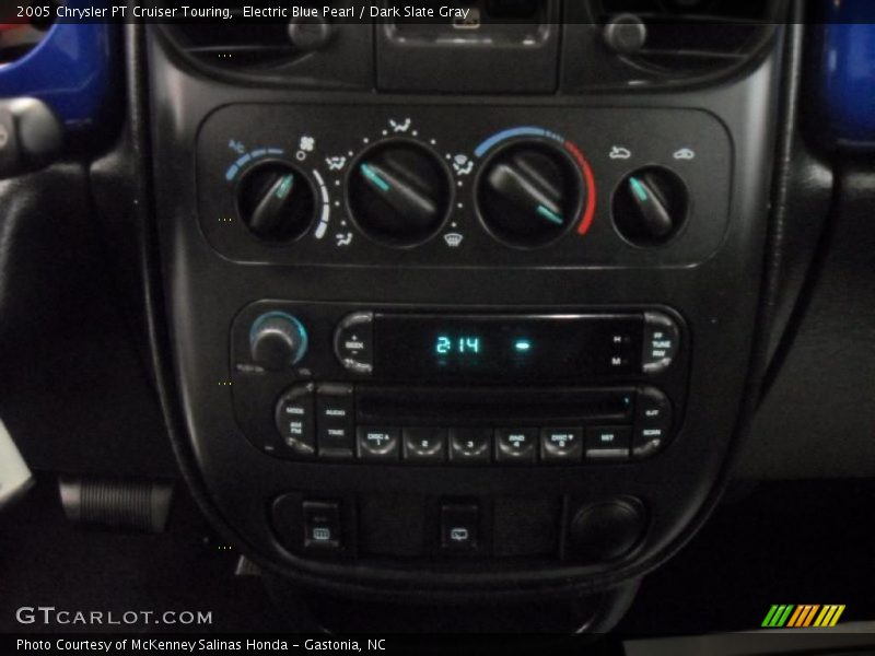 Electric Blue Pearl / Dark Slate Gray 2005 Chrysler PT Cruiser Touring