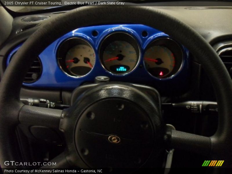 Electric Blue Pearl / Dark Slate Gray 2005 Chrysler PT Cruiser Touring