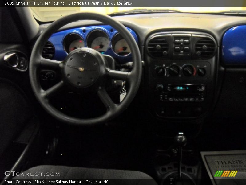 Electric Blue Pearl / Dark Slate Gray 2005 Chrysler PT Cruiser Touring