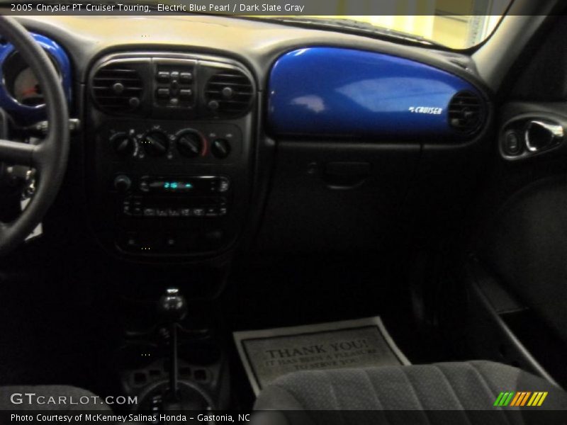 Electric Blue Pearl / Dark Slate Gray 2005 Chrysler PT Cruiser Touring