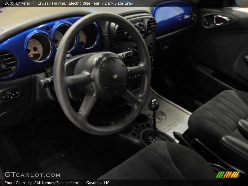 Electric Blue Pearl / Dark Slate Gray 2005 Chrysler PT Cruiser Touring