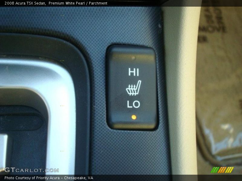 Premium White Pearl / Parchment 2008 Acura TSX Sedan