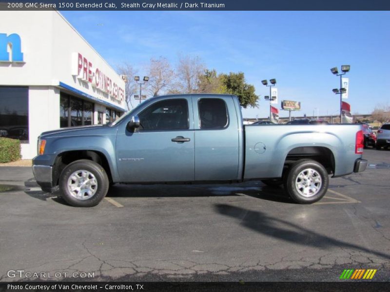  2008 Sierra 1500 Extended Cab Stealth Gray Metallic