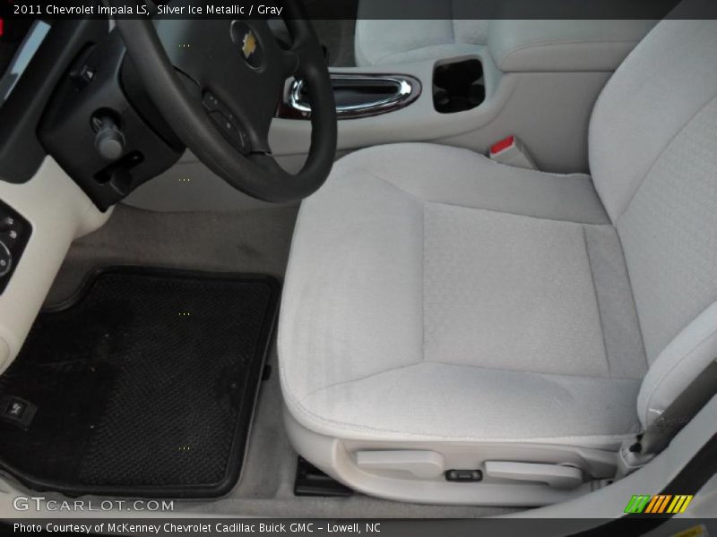 Silver Ice Metallic / Gray 2011 Chevrolet Impala LS