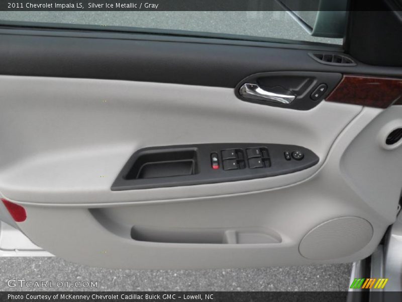 Silver Ice Metallic / Gray 2011 Chevrolet Impala LS