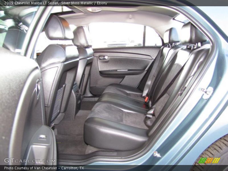 Silver Moss Metallic / Ebony 2009 Chevrolet Malibu LT Sedan