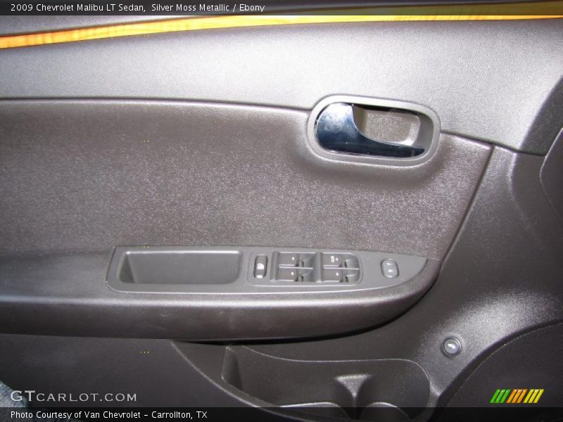 Silver Moss Metallic / Ebony 2009 Chevrolet Malibu LT Sedan