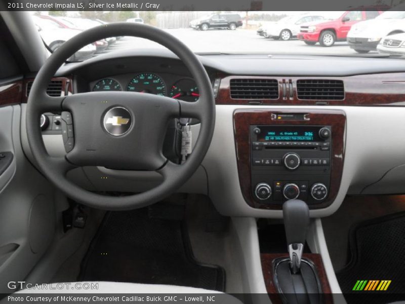 Silver Ice Metallic / Gray 2011 Chevrolet Impala LS